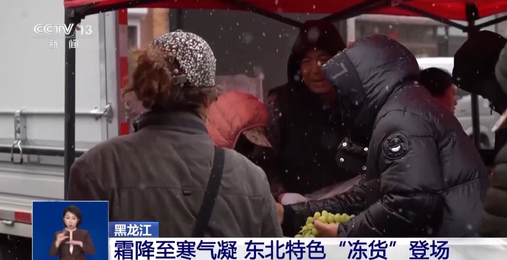 東北變身“大冰箱” 特色“凍貨”爭相上市