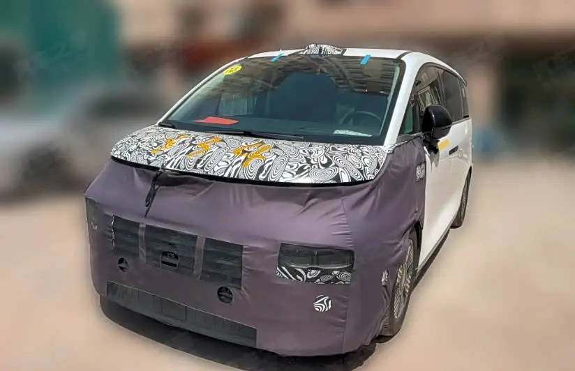 延續翼真L380風格 吉利銀河V900內飾諜照曝光