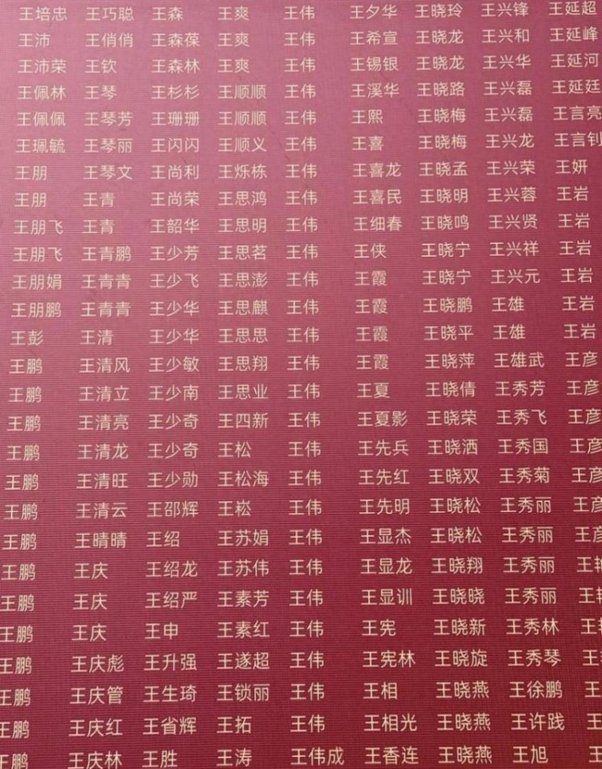 2025北京馬拉松多位中簽選手重名 共有26個“王偉”14個“王鵬”